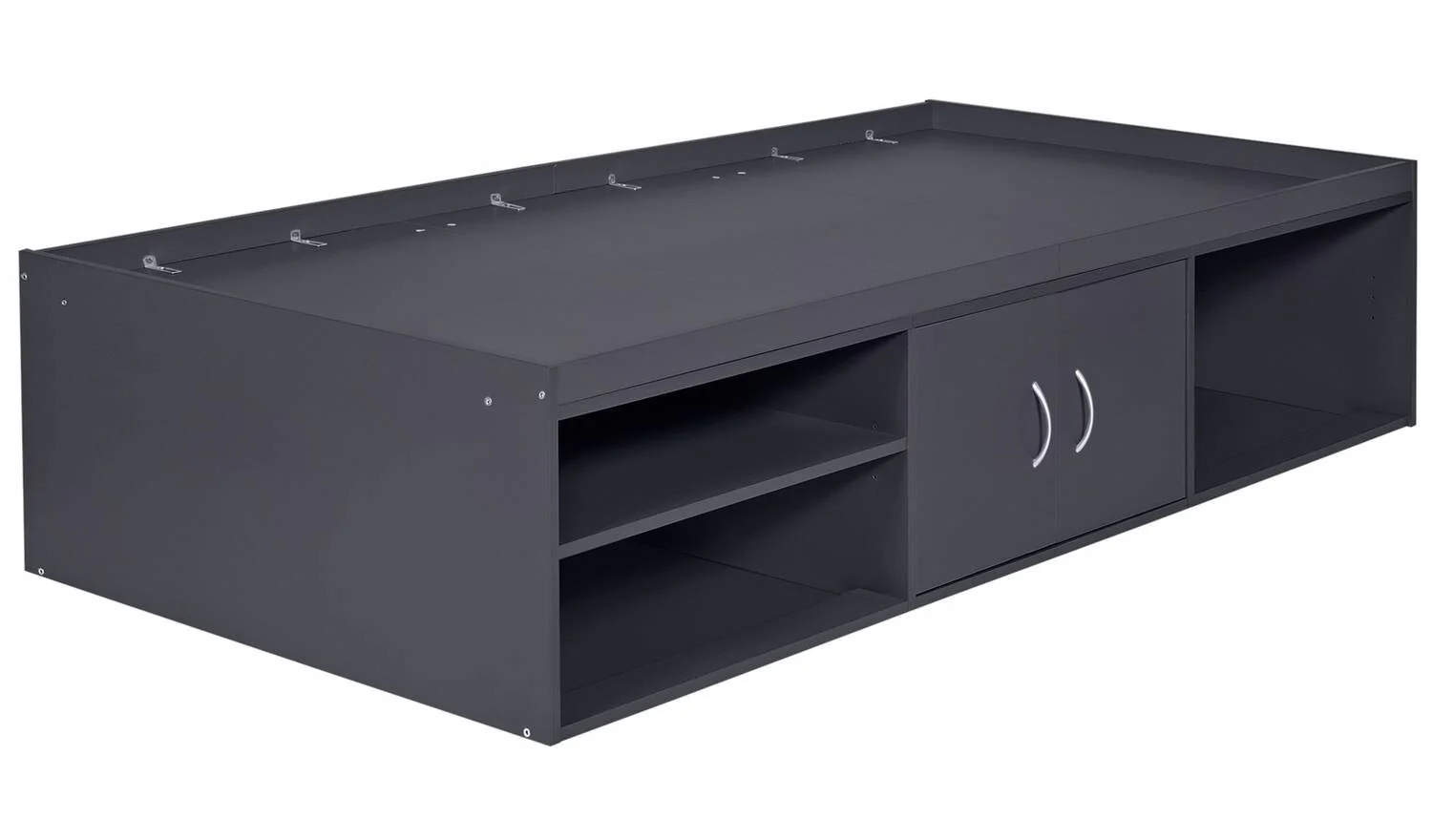 Freddie Storage Cabin Bed Anthracite Kids Childrens Bedroom Furniture - Image 4