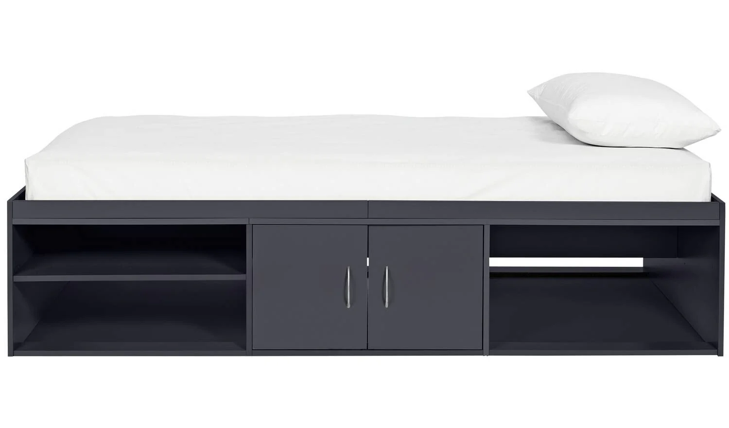 Freddie Storage Cabin Bed Anthracite Kids Childrens Bedroom Furniture - Image 5