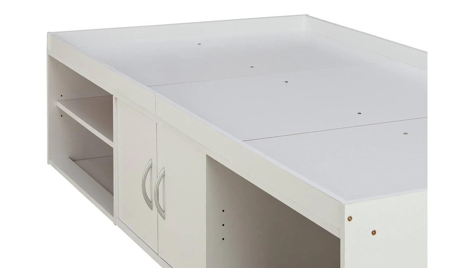Freddie Storage Cabin Bed White Kids Childrens Bedroom Furniture - Image 8