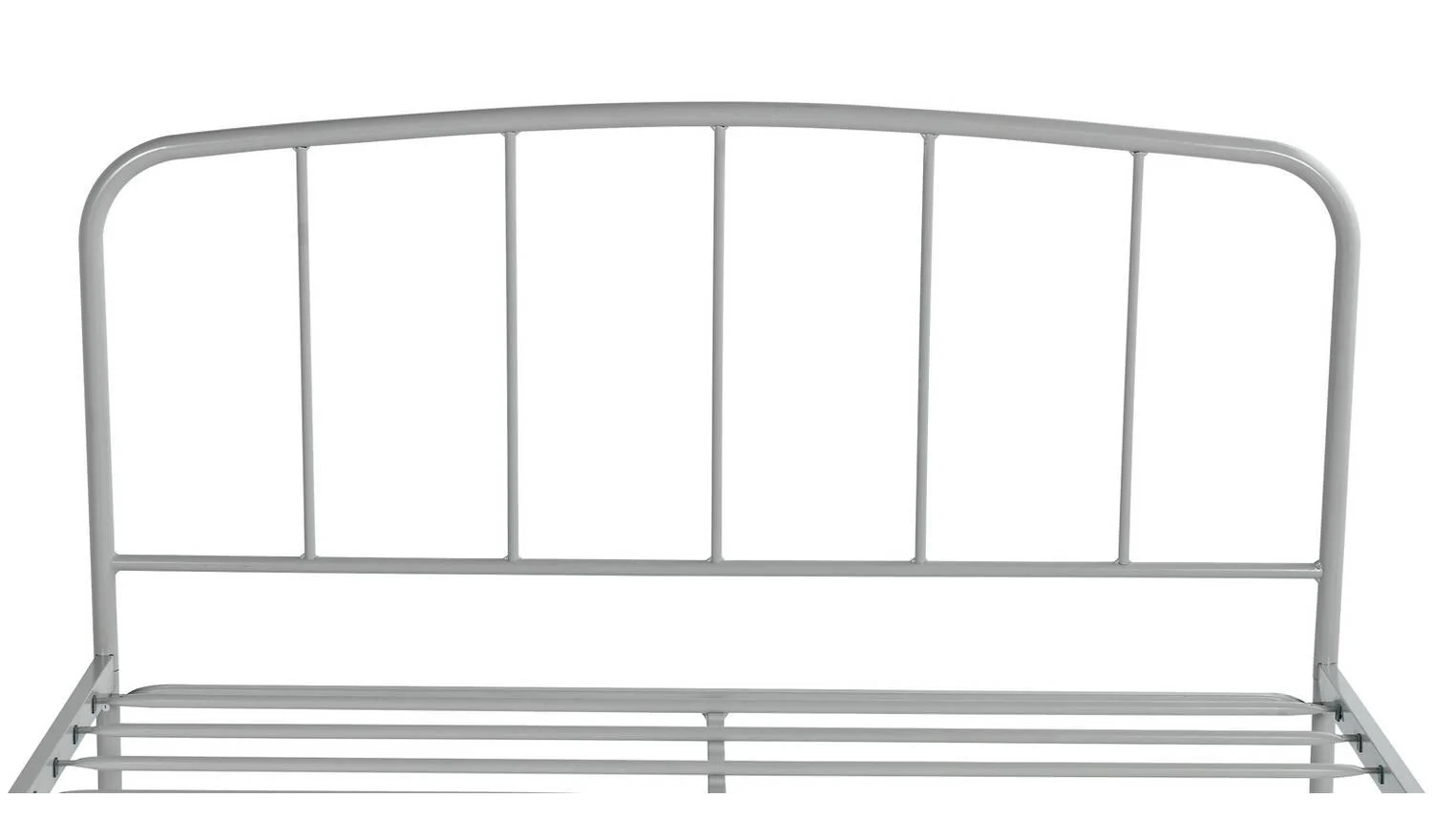 Freja Double Metal Bed Frame Silver Durable Construction Long Lasting - Image 7
