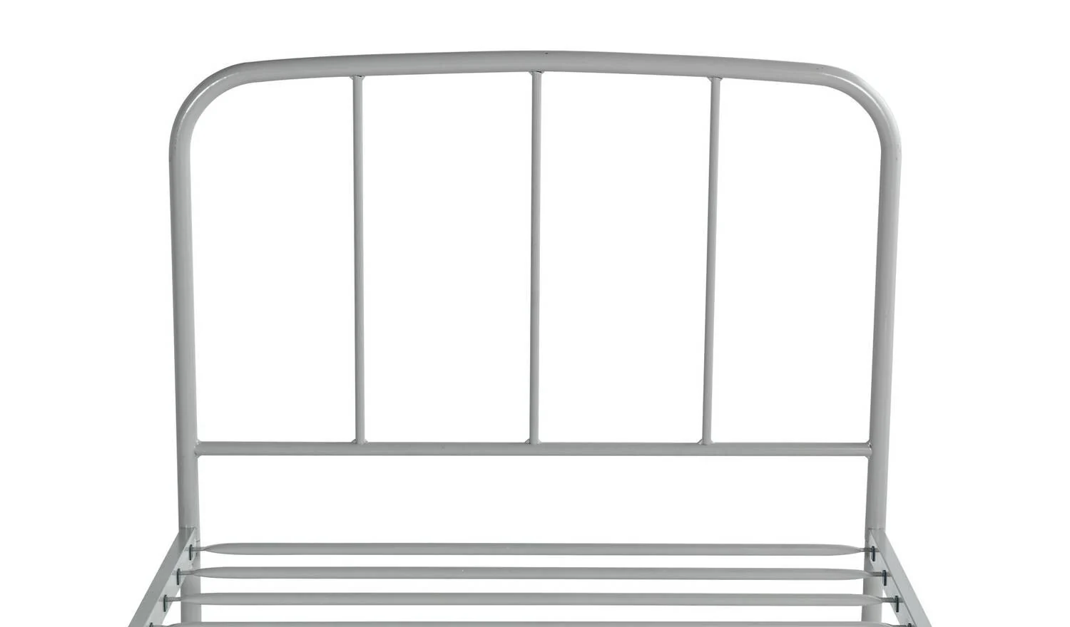 Freja Single Metal Bed Frame Silver Durable Construction Long Lasting - Image 7