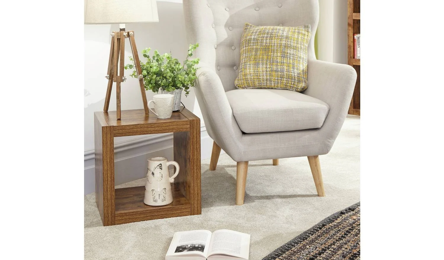 GFW Jakarta 2 Piece Furniture Set with 90 cm TV Unit Easy Assembly - Image 3