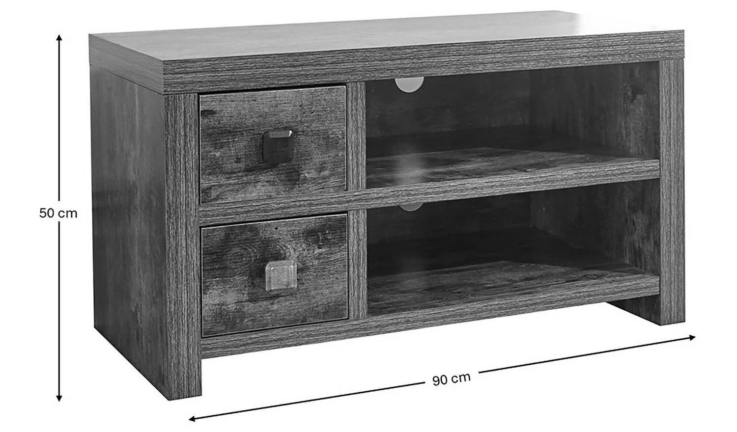 GFW Jakarta 2 Piece Furniture Set with 90 cm TV Unit Easy Assembly - Image 7