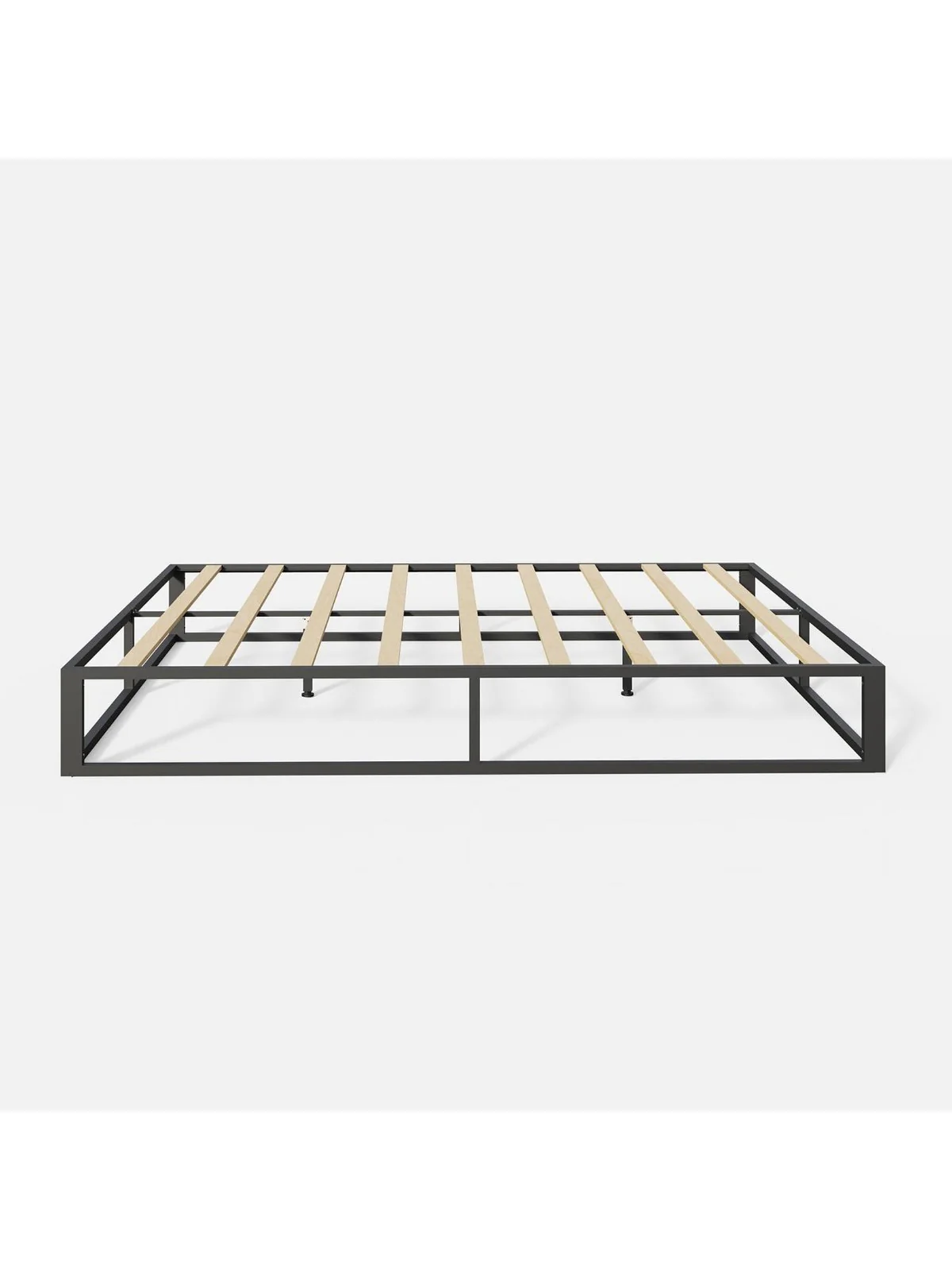 GFW Platform Single Bed Black | Low Profile | 15 Min Assembly | No Mattress - Image 3
