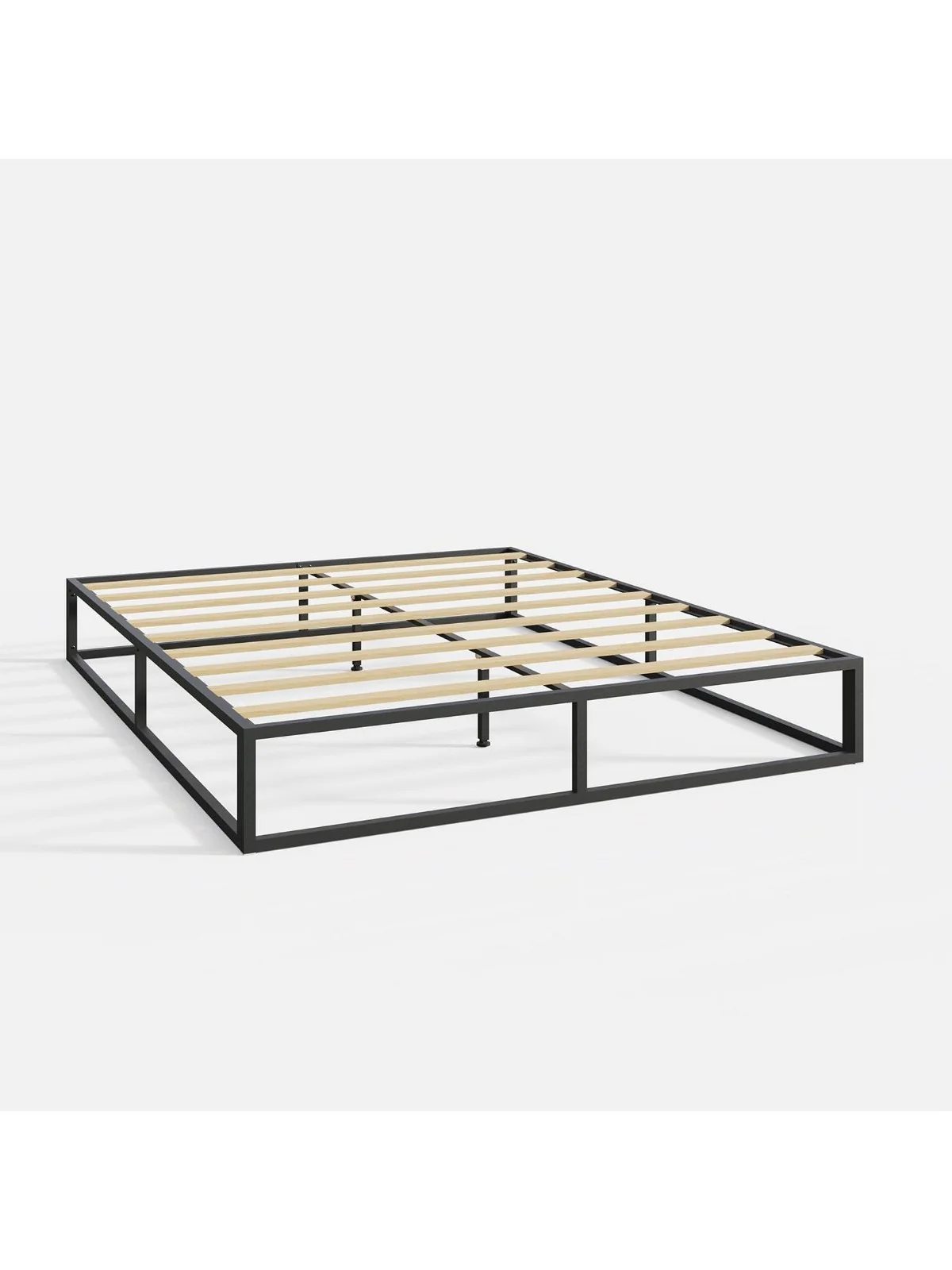 GFW Platform Single Bed Black | Low Profile | 15 Min Assembly | No Mattress - Image 4