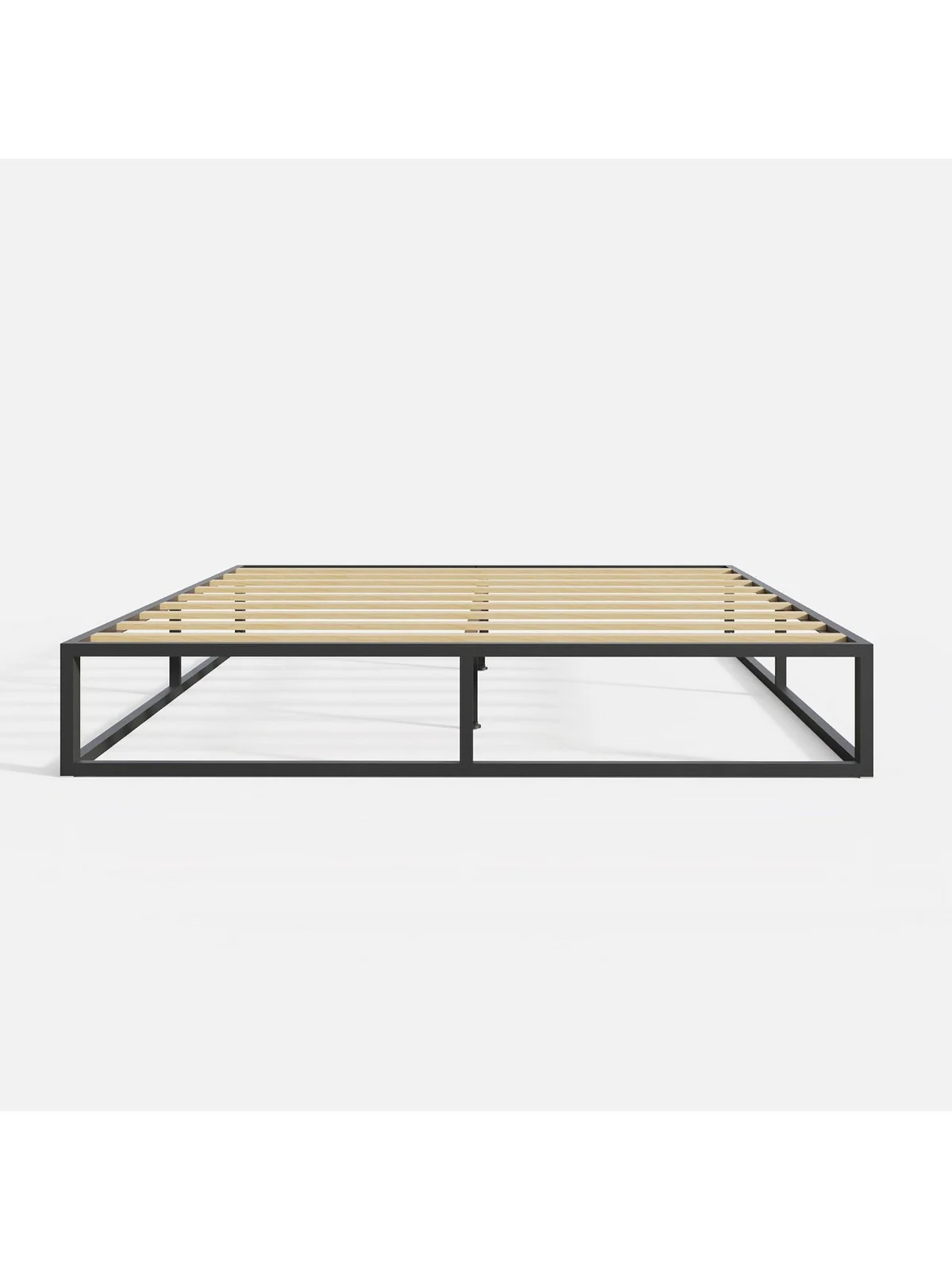 GFW Platform Single Bed Black | Low Profile | 15 Min Assembly | No Mattress - Image 5