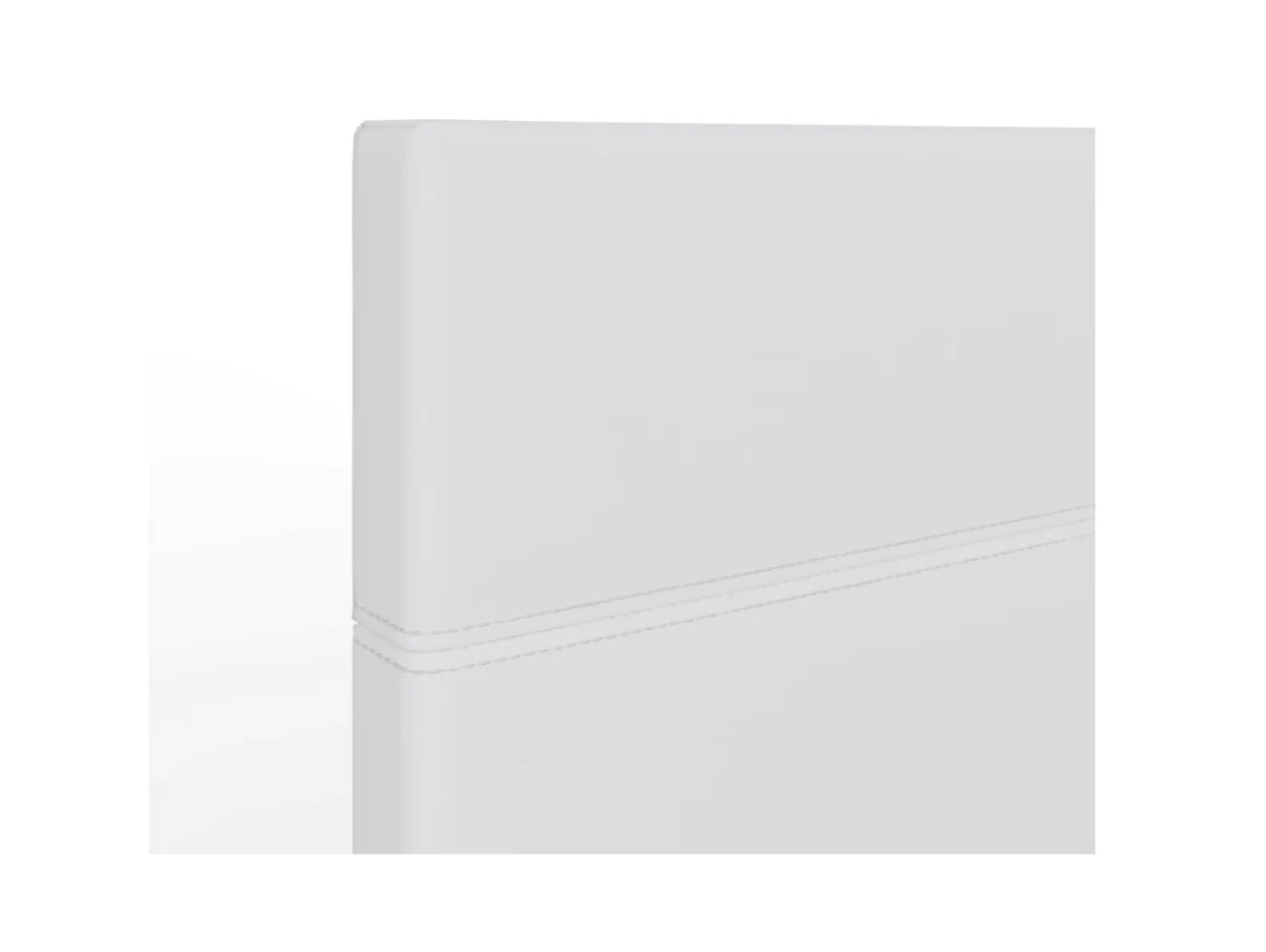 GFW Side Lift Ottoman Small Double Bed Matt White | Underbed Storage - Image 4
