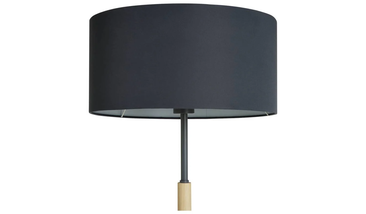 Gloss Stick Floor Lamp Grey Modern Reading Light Living Room - Image 6
