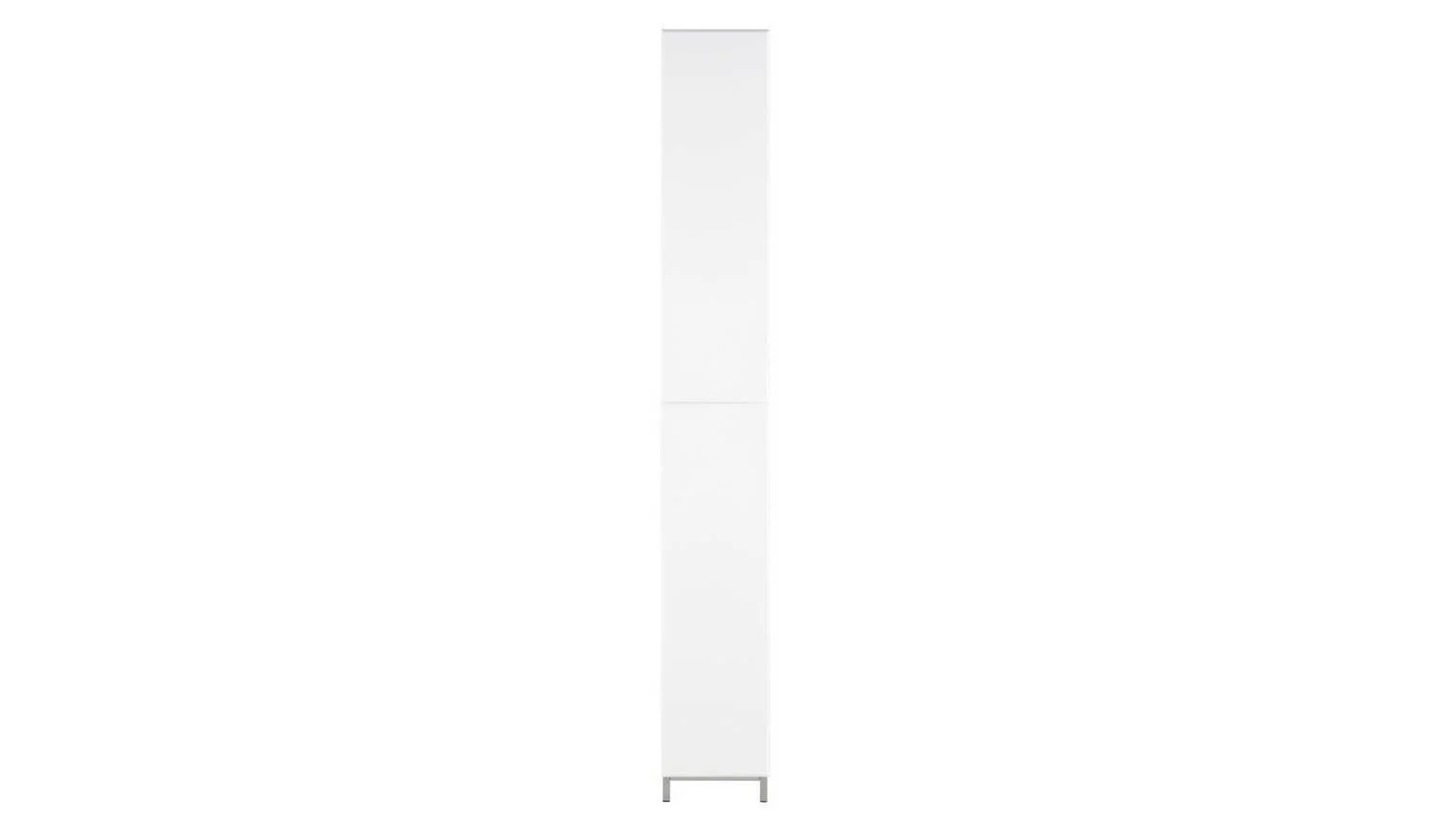 Gloss Tallboy White Easy Assembly Durable Construction - Image 2