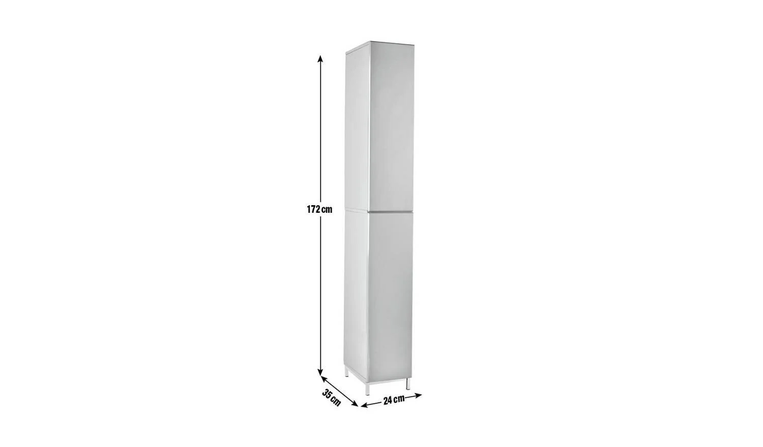 Gloss Tallboy White Easy Assembly Durable Construction - Image 6