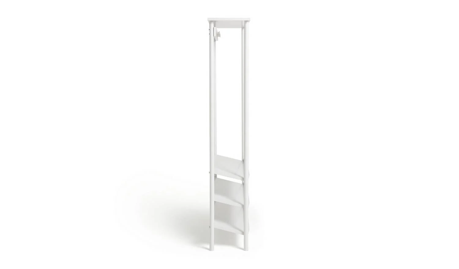 Aden Hallway Tallboy White For Small Spaces Easy Assembly - Image 4