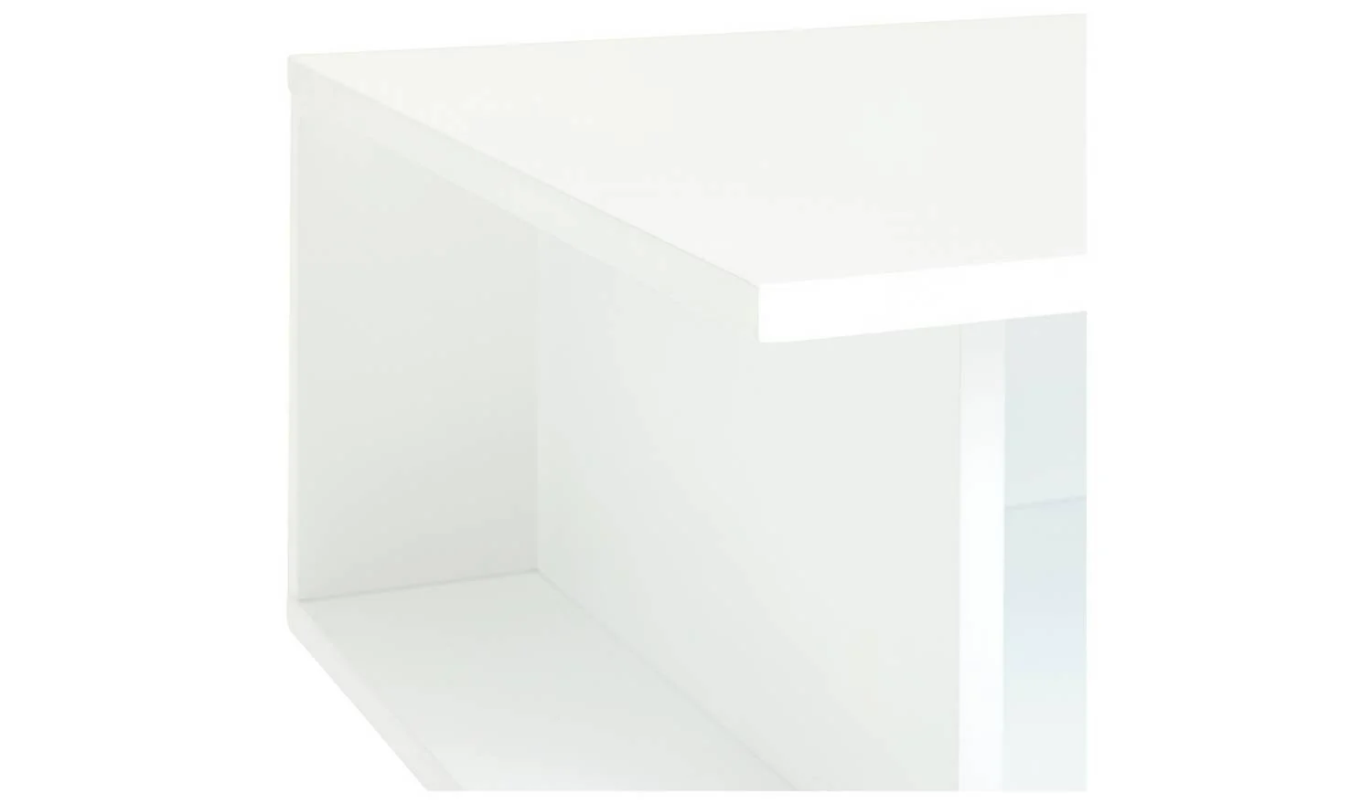 Cato 1 Drawer TV Unit White Media Storage Cabinet Living Room Furniture - Image 8