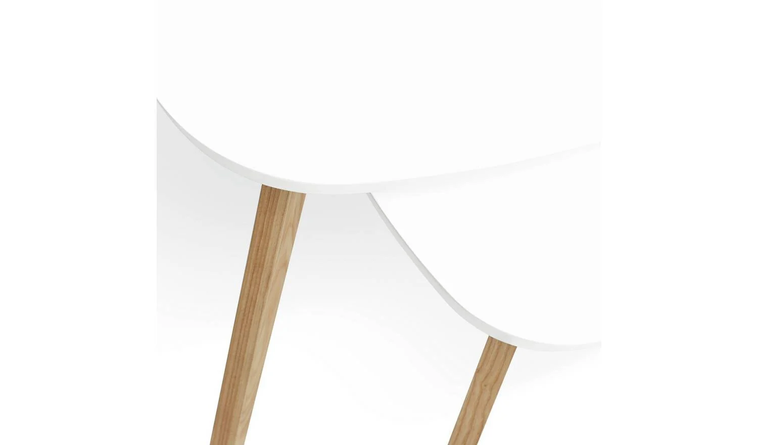 Cato Nest of 2 Tables White Modern Living Room Furniture Side Tables - Image 8