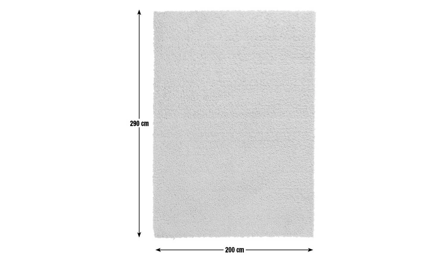 Cosy Flint Grey Shaggy Rug 290x200cm Large Living Room Bedroom Floor - Image 5