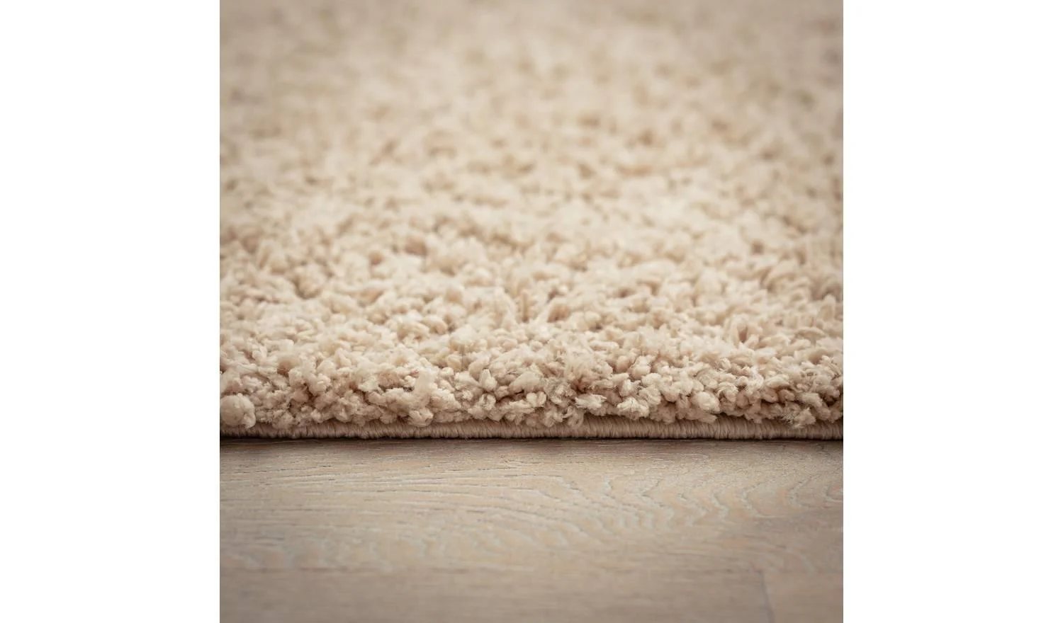 Habitat Cosy Natural Shaggy Rug - 170x120cm - Image 4