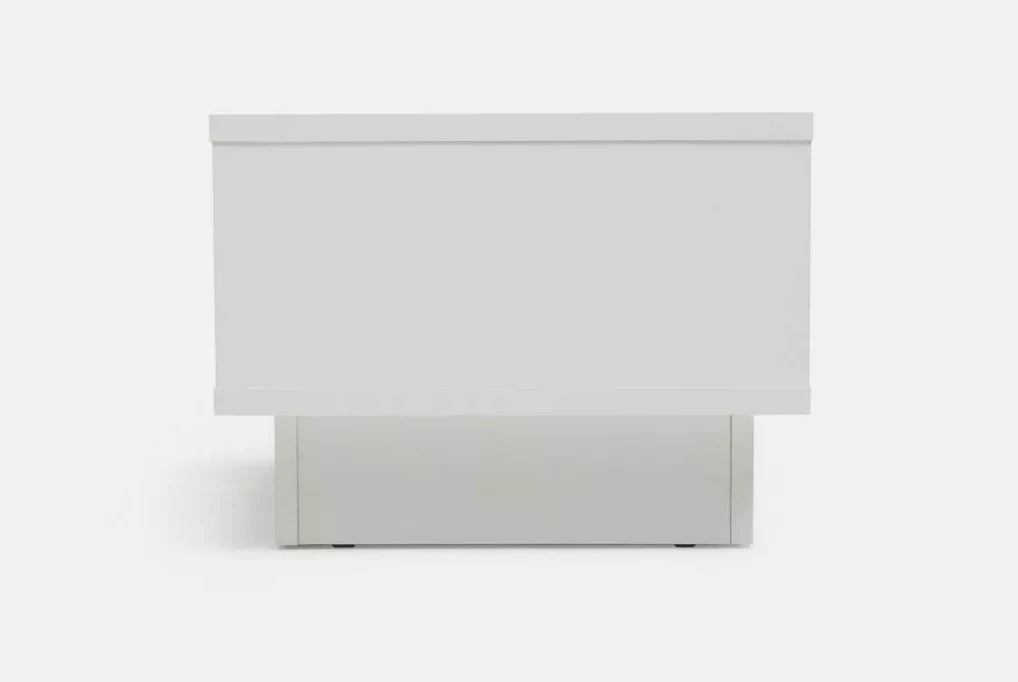 Cubes TV Unit White (W 120) Modern Media Storage Bedroom Living Room - Image 4