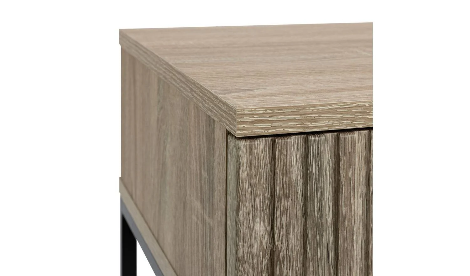 Habitat Digby 1 Drawer Bedside Table Oak Elegant Bedroom Storage - Image 6