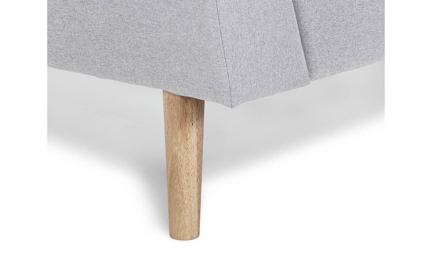Habitat Finn Single Fabric Bed Frame Grey Modern and Cozy Bedroom Furniture - Image 7