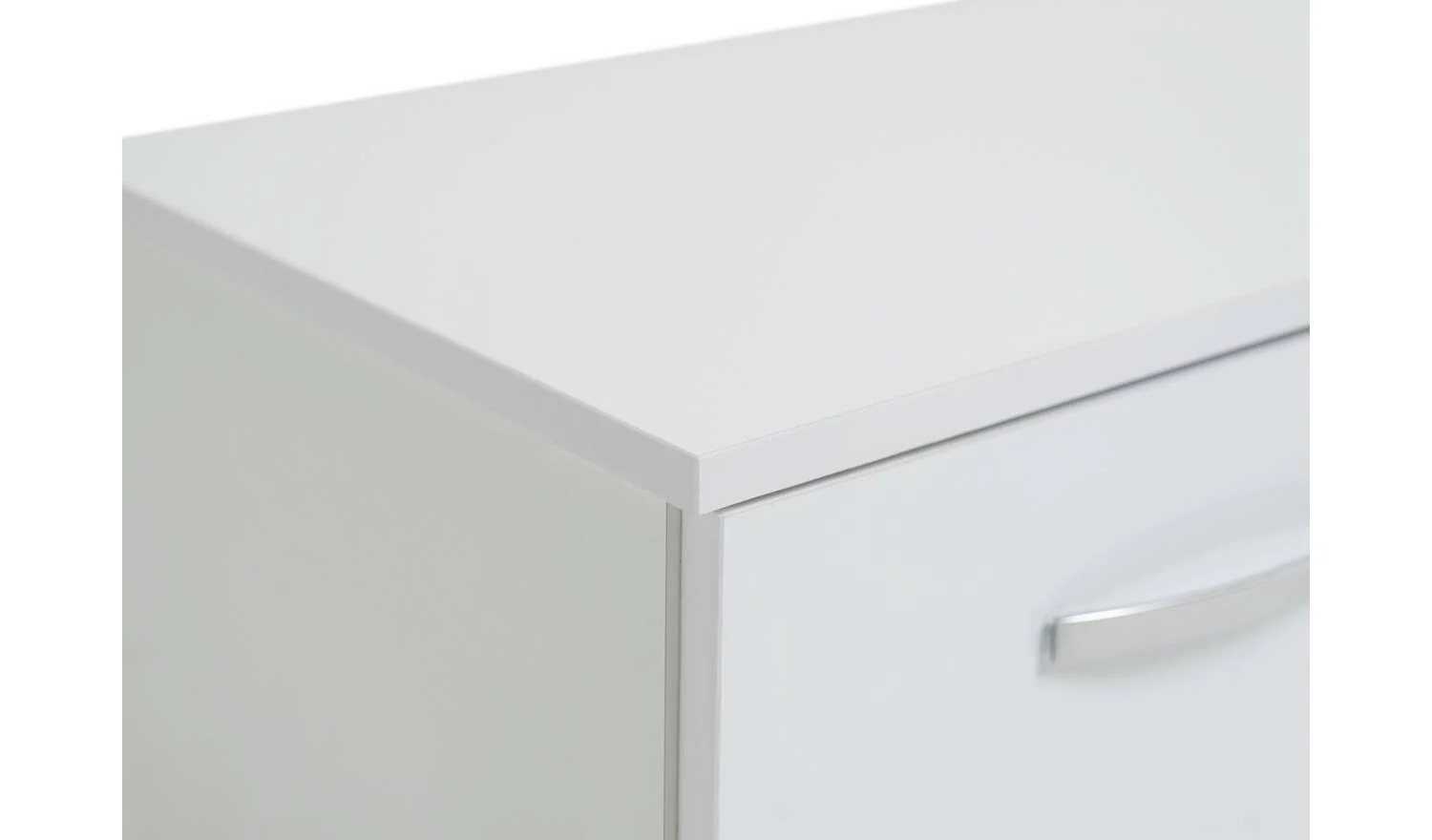 Hayward 2 Door TV Unit White Gloss Storage Cabinet Media Stand Furniture - Image 8