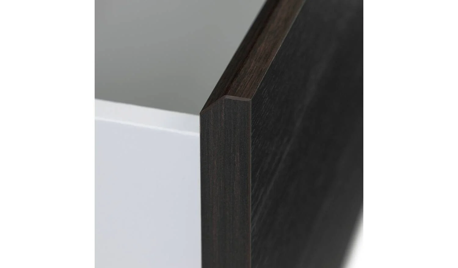 Habitat Jenson 3 Drawer Chest Black Brown Spacious and Stylish Bedroom Storage - Image 6