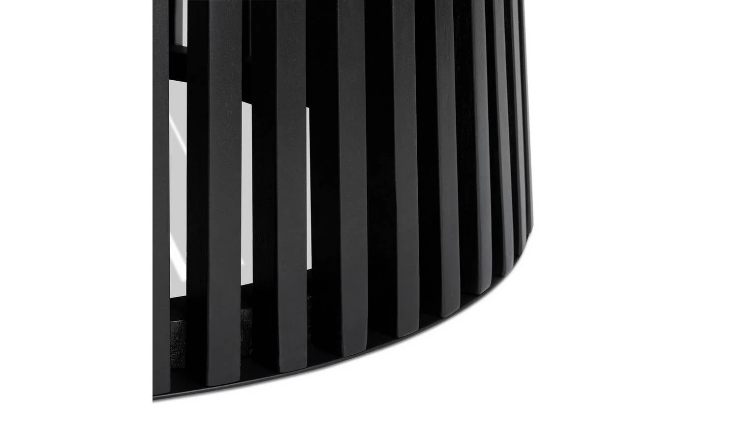 Jericho Side Table Black Modern Living Room Furniture Compact - Image 4