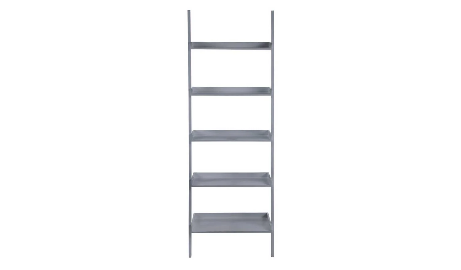 Jessie Ladder Shelf Grey For Living Room Bedroom Decor - Image 4