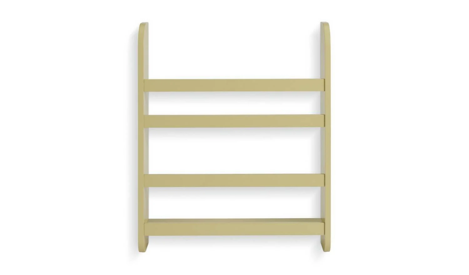 Kids Scandinavia Wall Mounted Mini Shelf Yellow Childrens Room Storage - Image 3