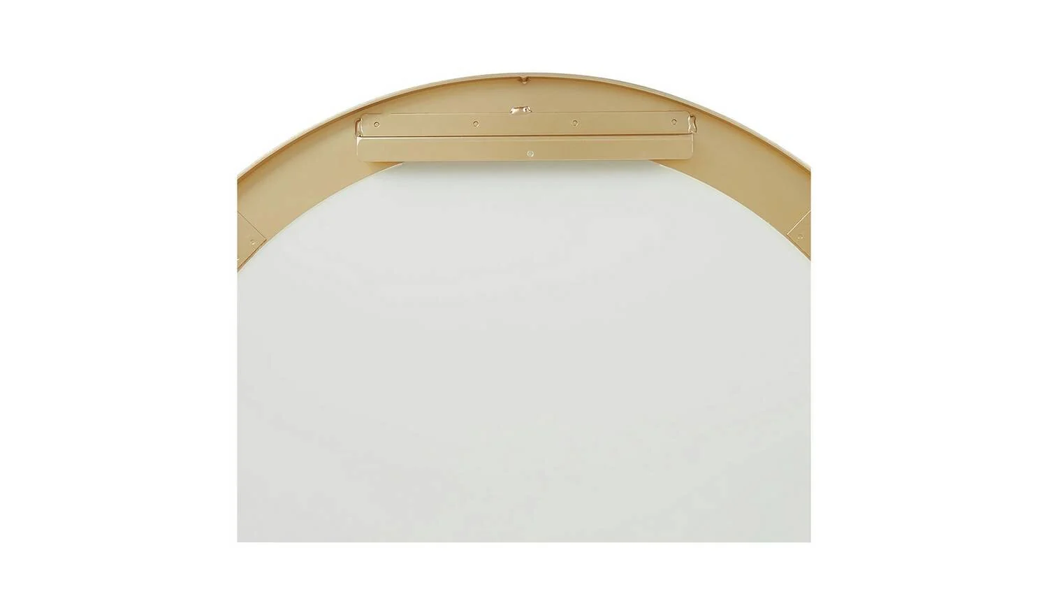 Large Round Metal Mirror Gold Modern Wall Decor Living Room Bedroom - Image 4
