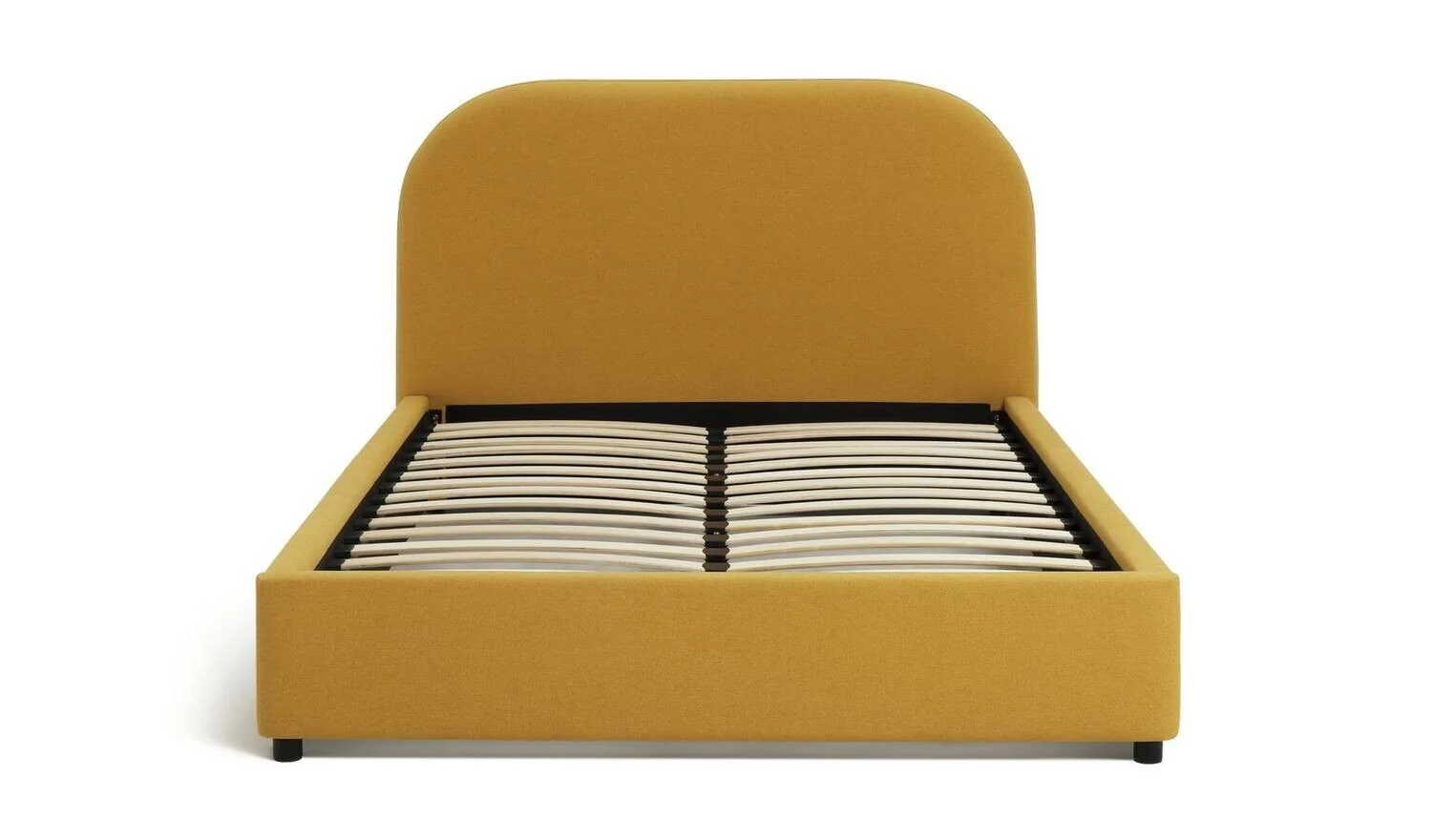Habitat Layla Kingsize Ottoman Bed Frame Yellow Modern and Spacious Storage Bed - Image 5