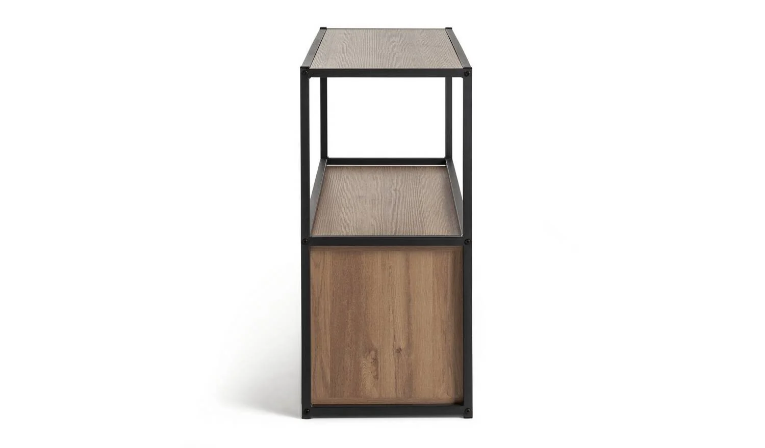 Loft Living 2 Drawer TV Unit Media Storage Cabinet Modern Entertainment - Image 4