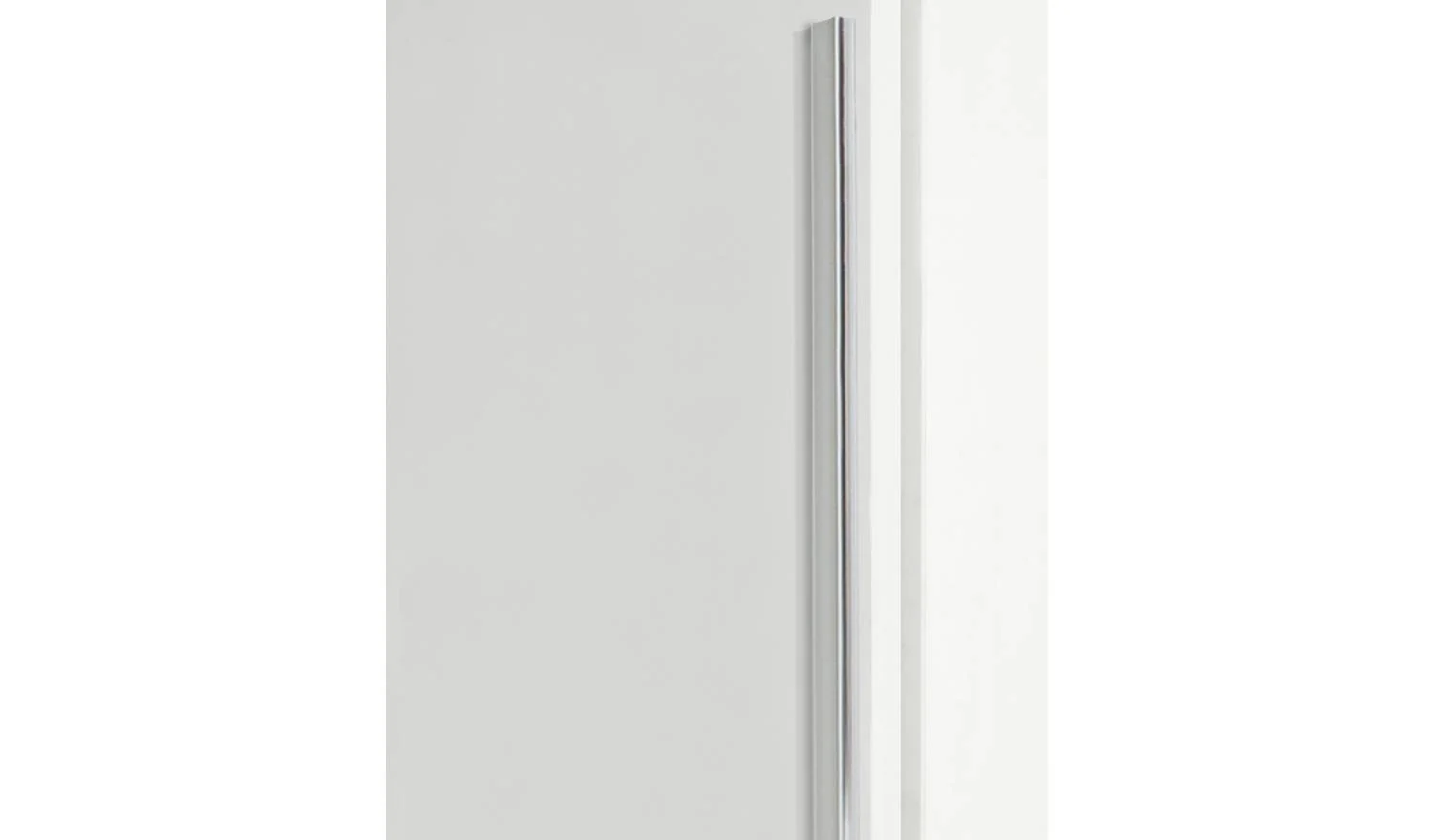 Munich 1 Door Wardrobe White Tall Freestanding Bedroom Storage - Image 7
