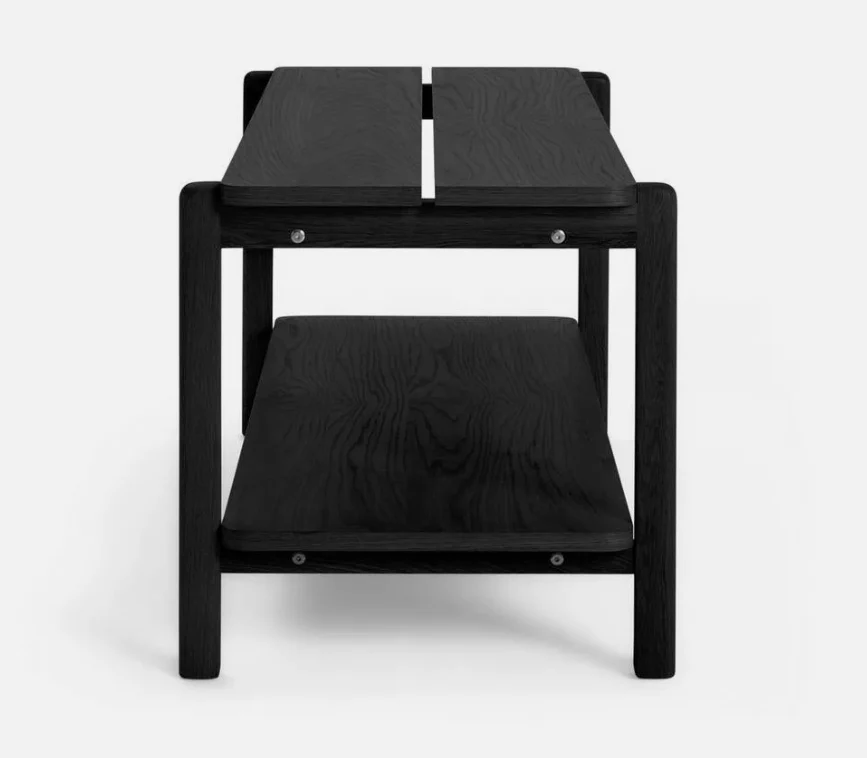 Nel TV Unit Black Sleek Contemporary Style Durable Construction - Image 4