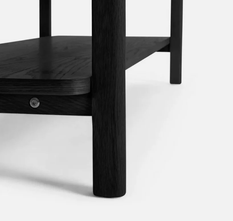 Nel TV Unit Black Sleek Contemporary Style Durable Construction - Image 6