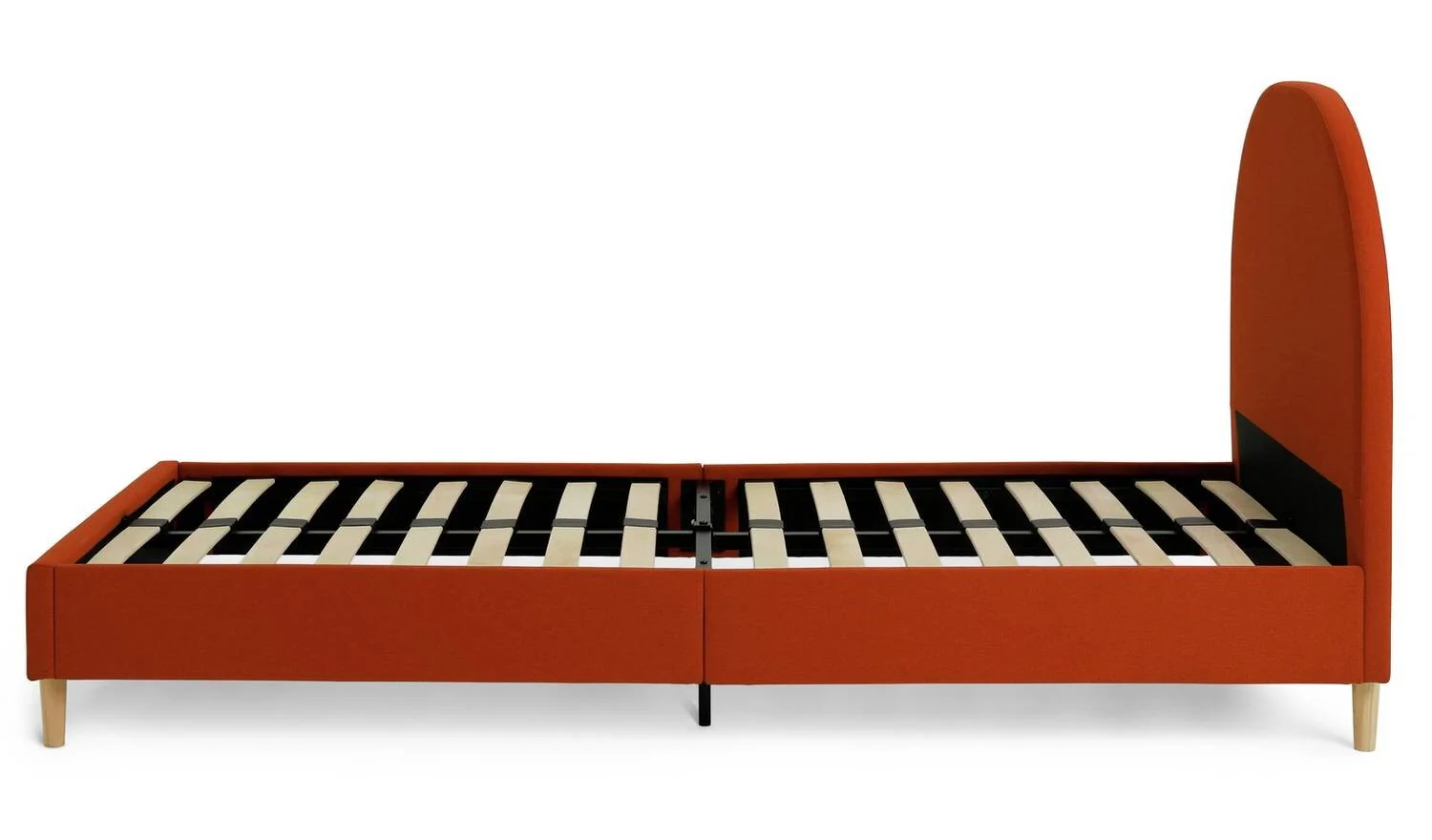 Olivia Single Bed Frame Orange Kids Childrens Bedroom Furniture - Image 3