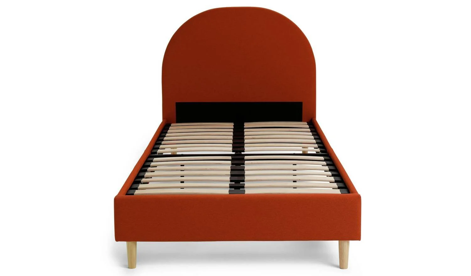 Olivia Single Bed Frame Orange Kids Childrens Bedroom Furniture - Image 4