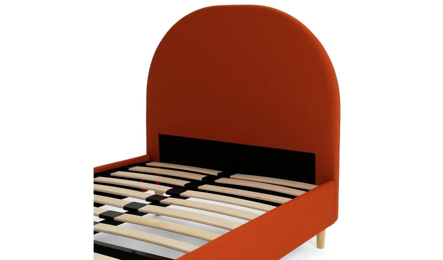 Olivia Single Bed Frame Orange Kids Childrens Bedroom Furniture - Image 5