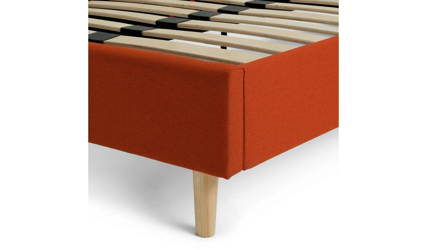 Olivia Single Bed Frame Orange Kids Childrens Bedroom Furniture - Image 6