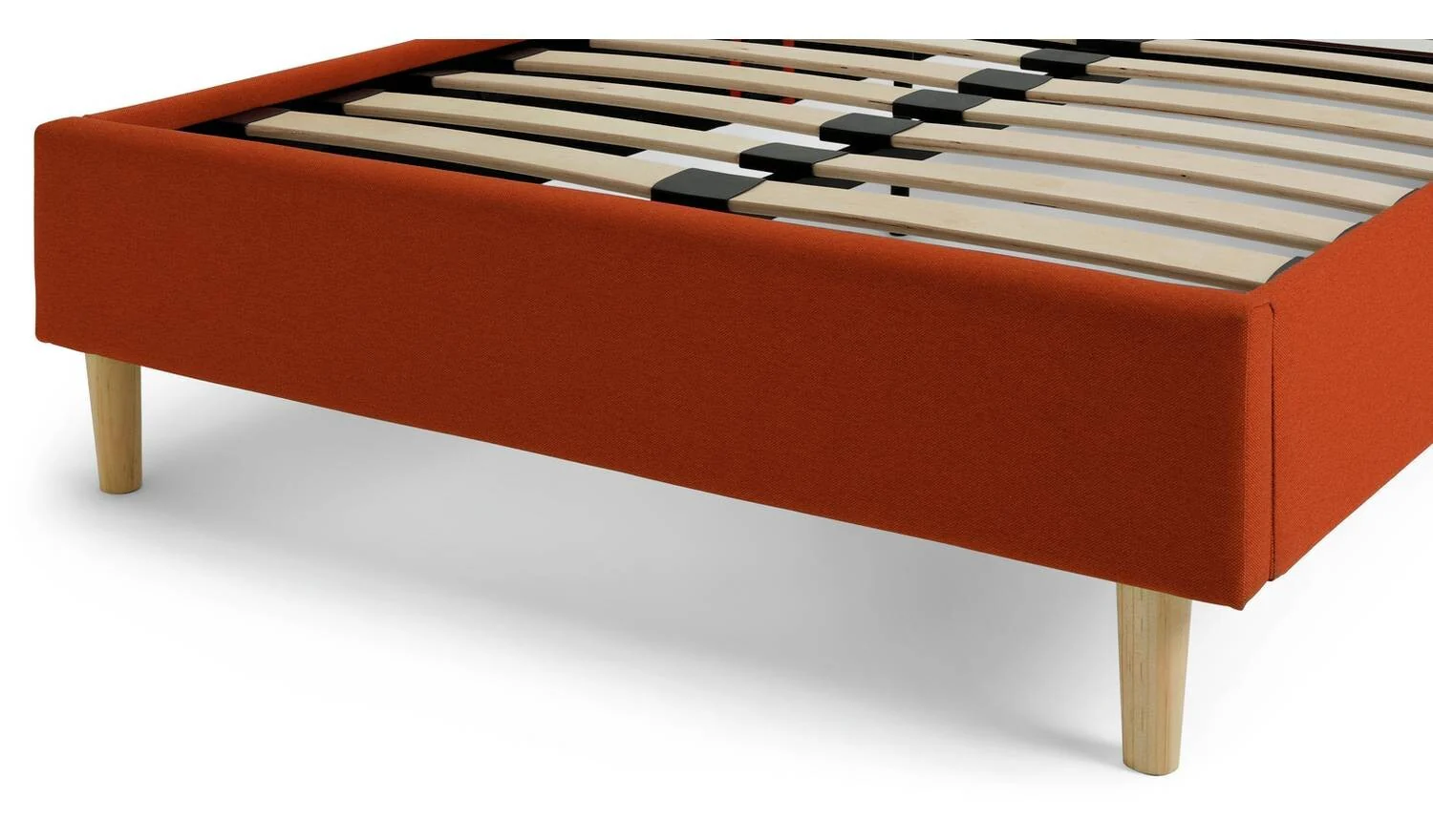 Olivia Single Bed Frame Orange Kids Childrens Bedroom Furniture - Image 8