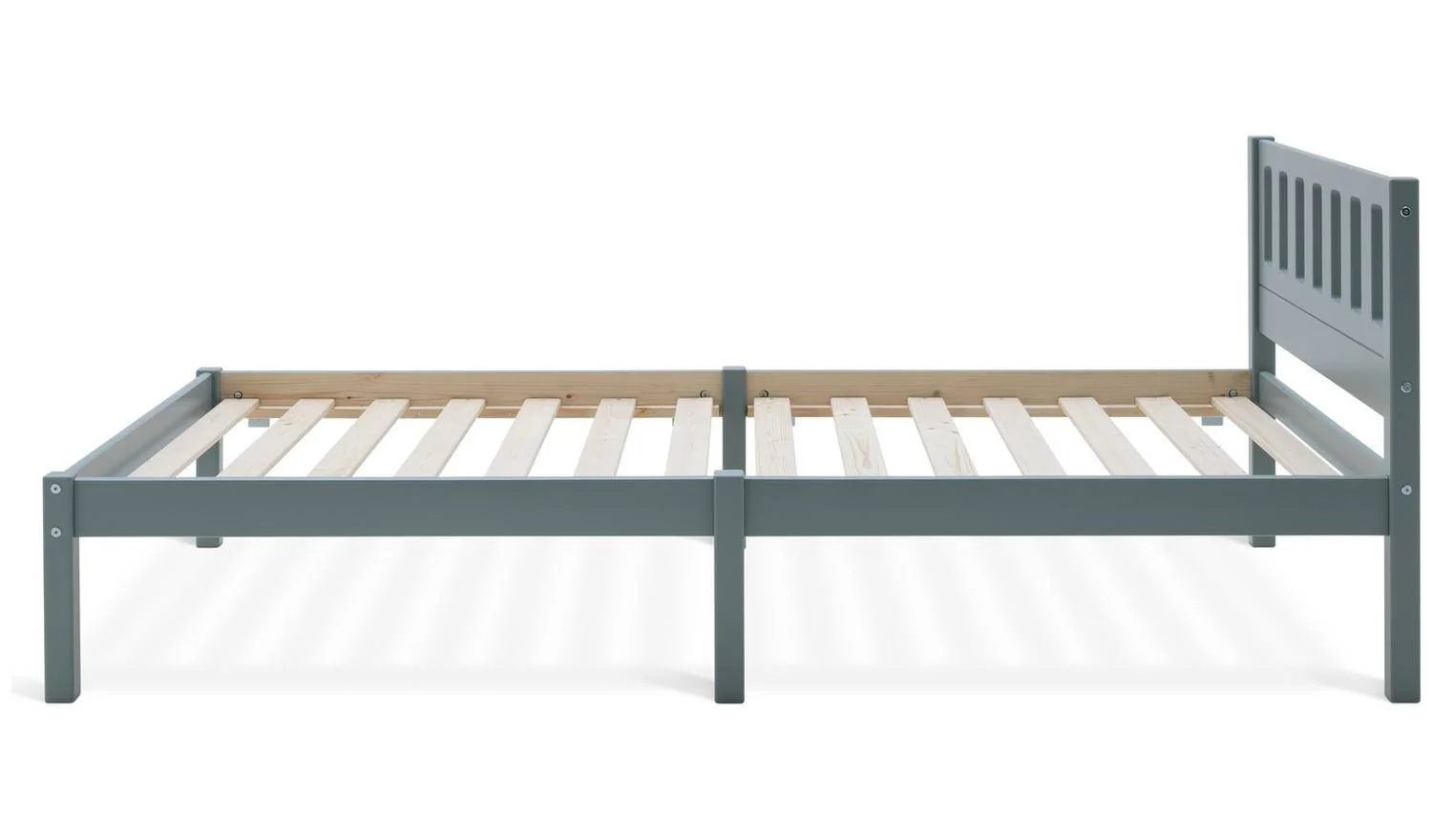 Ronnie Single Bed Frame Duck Egg Blue Kids Childrens Bedroom Furniture - Image 4