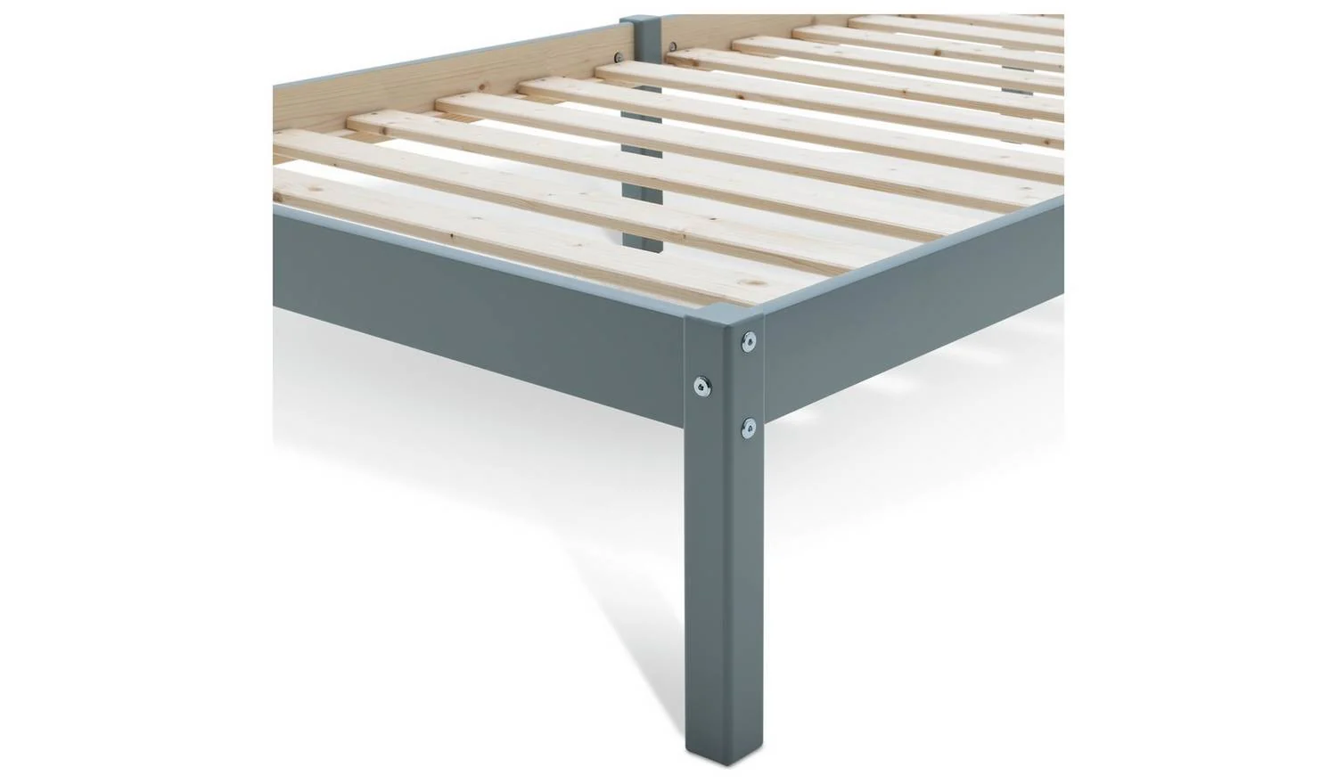 Ronnie Single Bed Frame Duck Egg Blue Kids Childrens Bedroom Furniture - Image 6