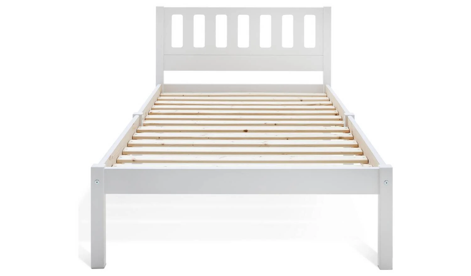 Habitat Ronnie Single Bed Frame - White - Image 5