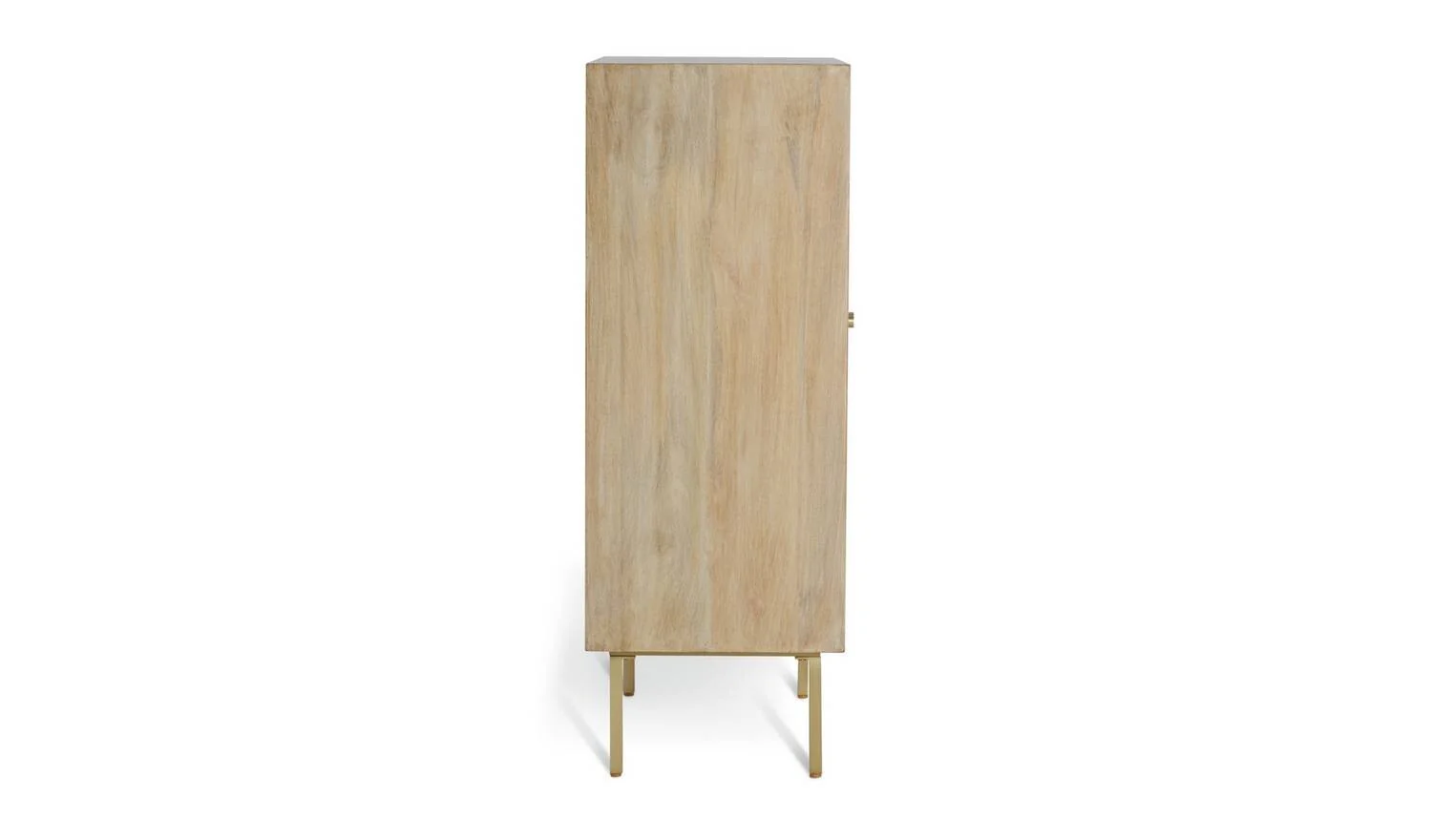 Samara 2 Door Sideboard Natural Storage Cabinet Living Room Furniture - Image 6