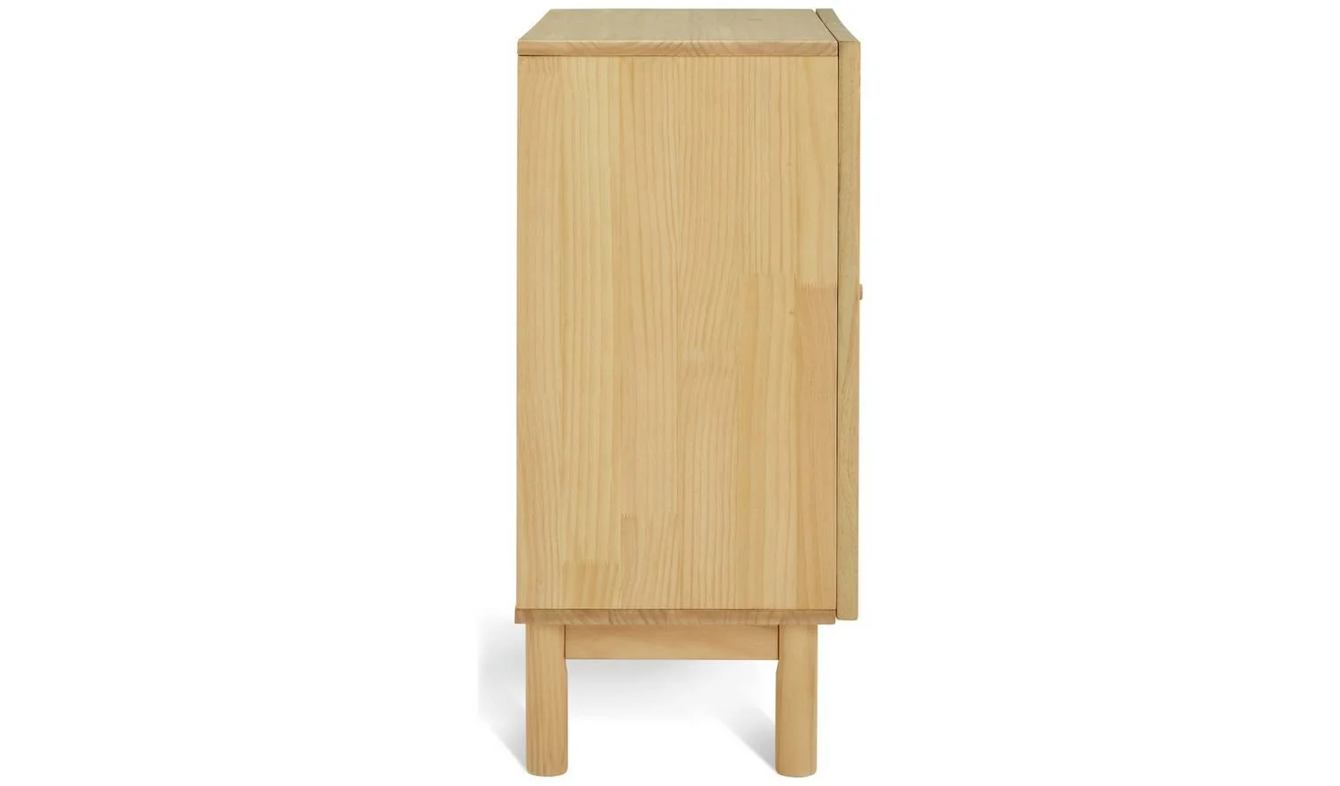 Habitat Simone 2 Door Shoe Storage Cabinet - Oak - Image 5