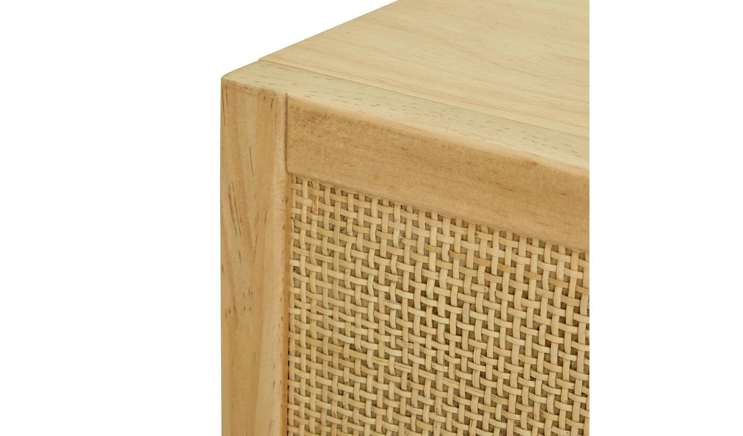 Habitat Simone 2 Door Shoe Storage Cabinet - Oak - Image 6