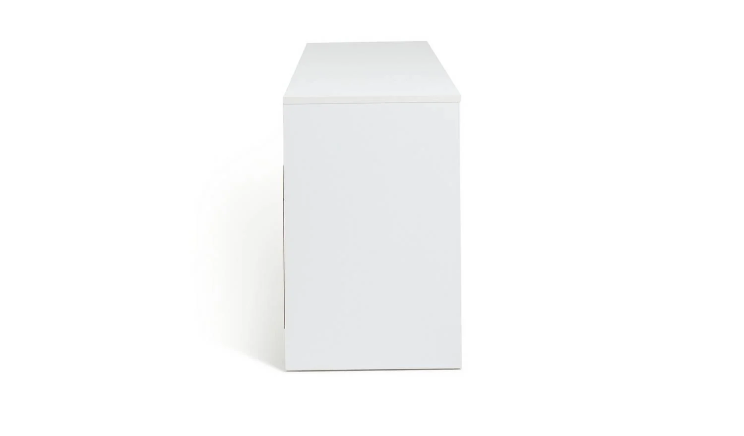 Turin 2 Door Extra Large TV Unit White Media Storage Cabinet Furniture - Image 5