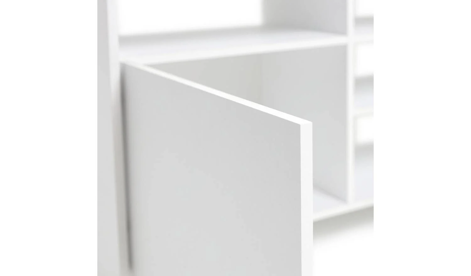 Turin 2 Door Extra Large TV Unit White Media Storage Cabinet Furniture - Image 7