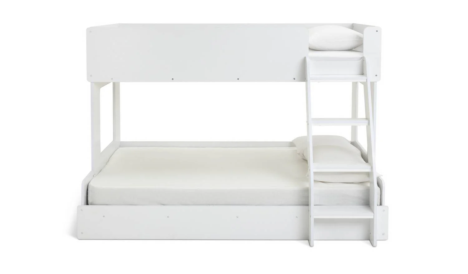 Ultimate Triple Double Single Bunk Bed White Kids Childrens Room - Image 4