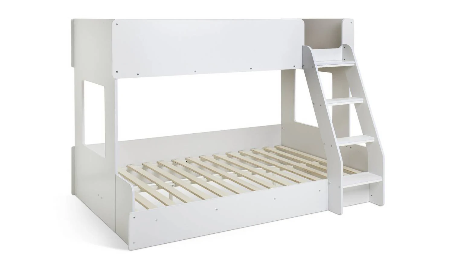 Ultimate Triple Double Single Bunk Bed White Kids Childrens Room - Image 6