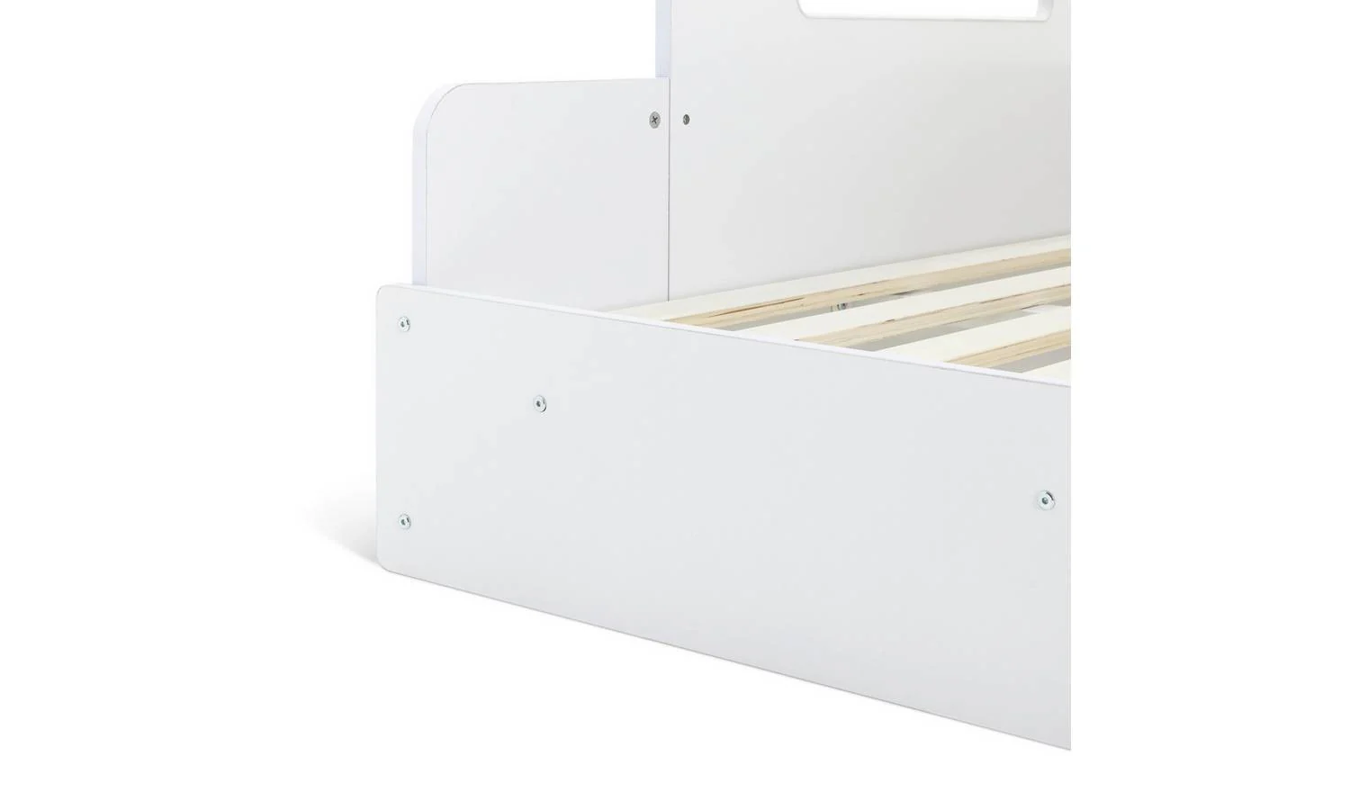Ultimate Triple Double Single Bunk Bed White Kids Childrens Room - Image 7