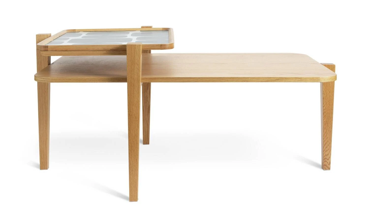 Lohko Coffee Table Natural Oak Modern Living Room Furniture - Image 3